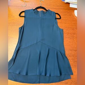 Theory Navy Sleeveless Blouse